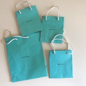 4 Tiffany & Co Gift Bags